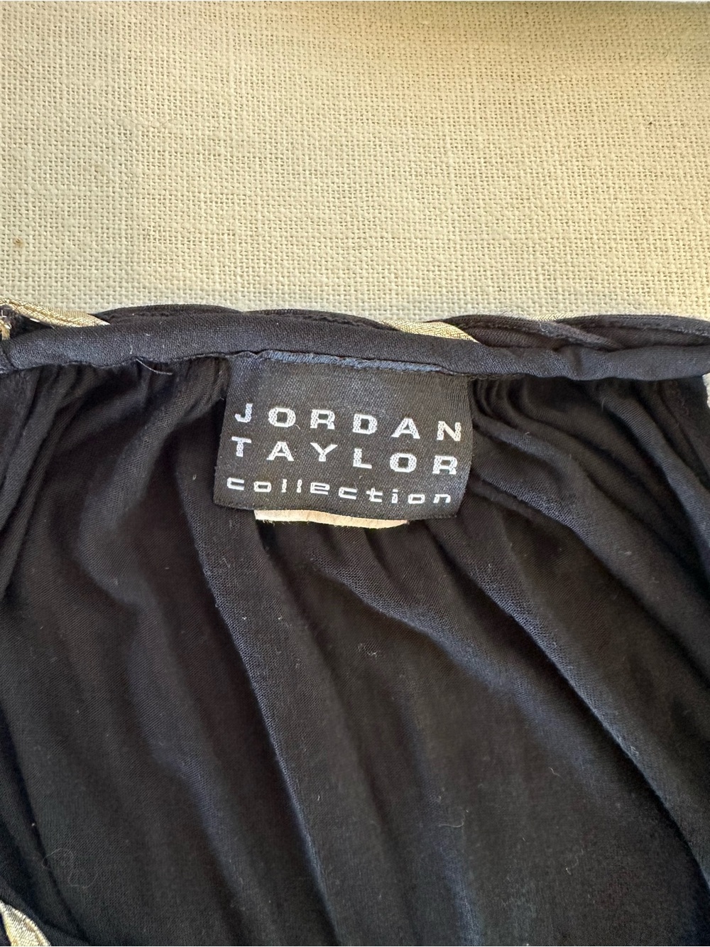 Vintage Y2K Jordan Taylor Collection Black Maxi Dress - Picture 8 of 9